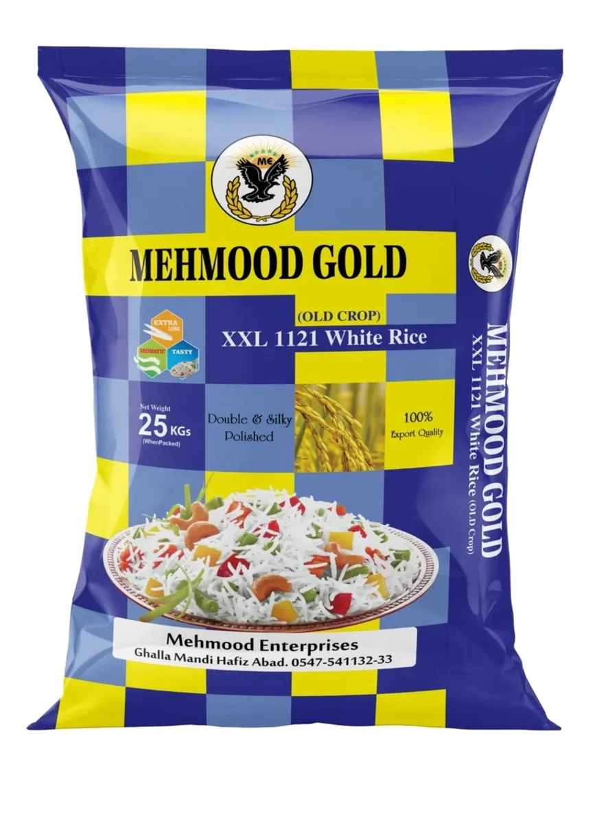 Mehmood Gold — Blue — XXL 1121 White Rice — Old Crop